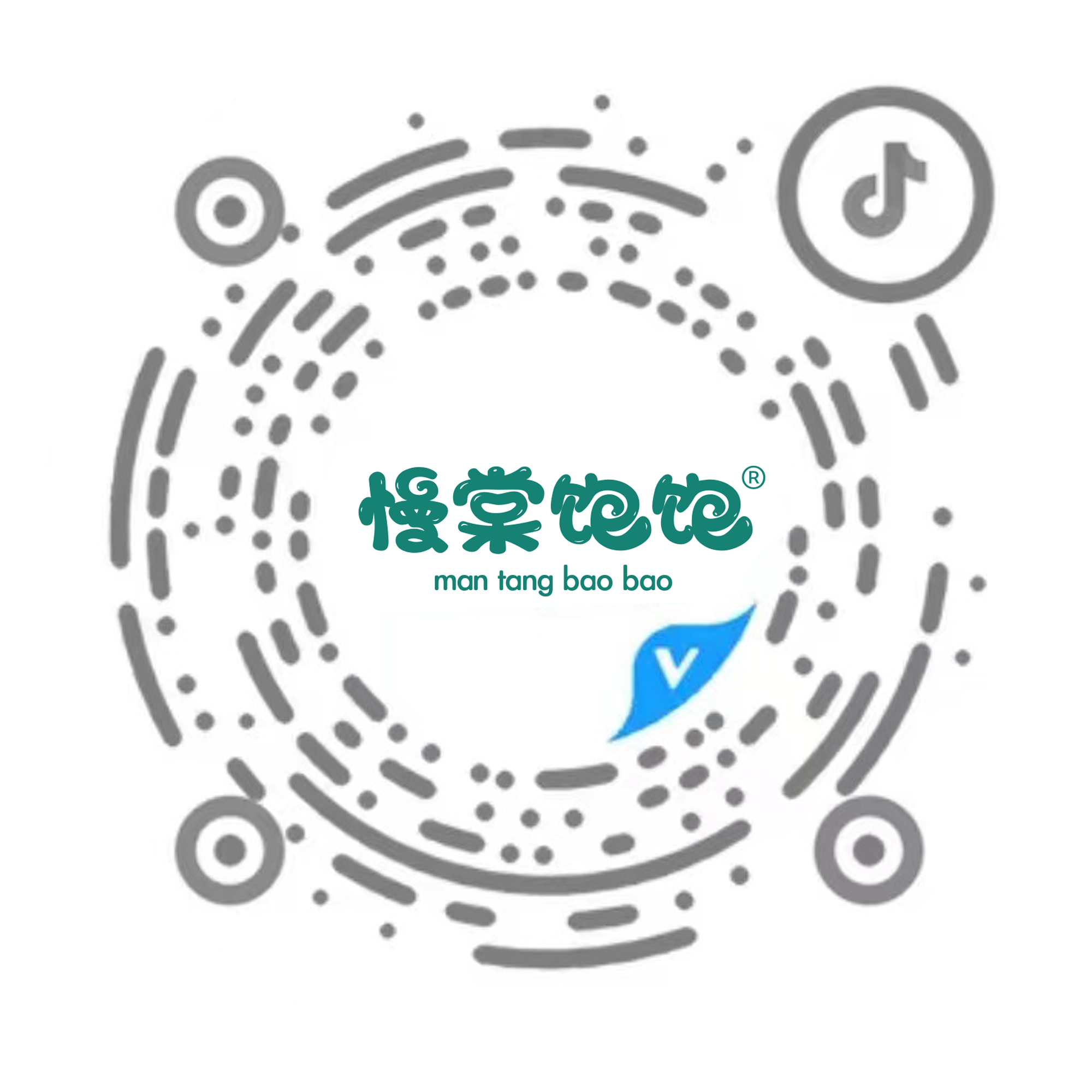 慢棠饱饱抖音官方旗舰店二维码